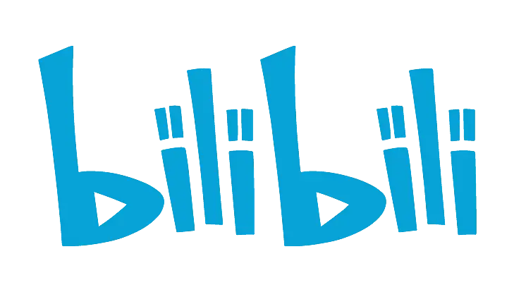 Logo Bilibili, platform streaming video populer.