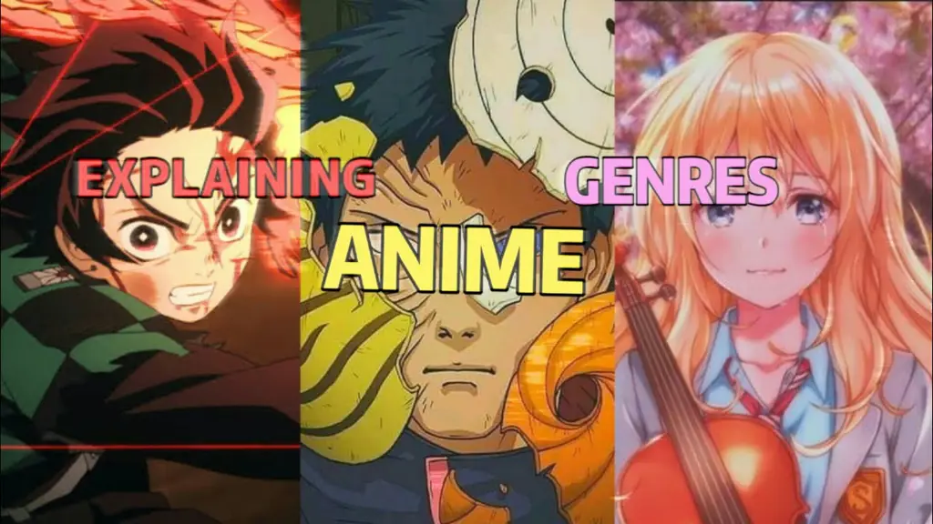 Berbagai macam genre anime