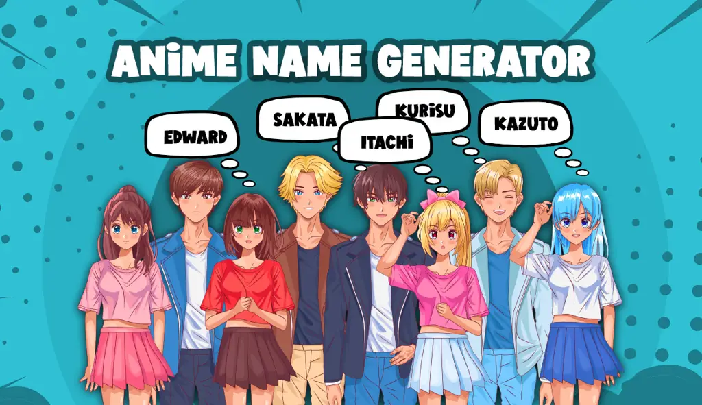 Contoh generator nama karakter anime