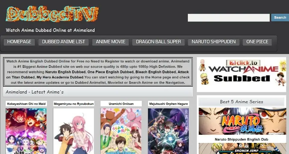 Website penyedia subtitle anime terbaik