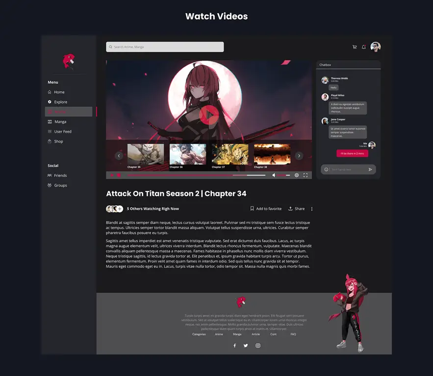 Temukan Throne of Seal di platform streaming legal Antarmuka platform streaming anime
