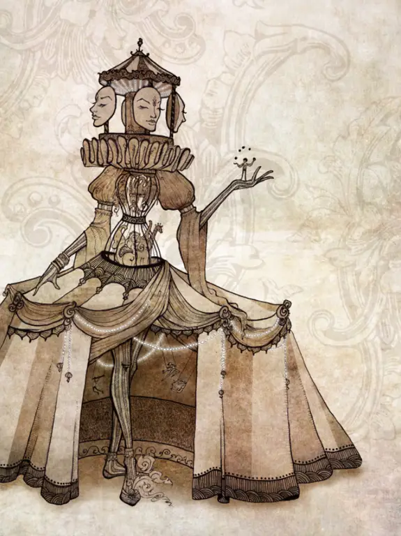 Tenda Sirkus Bergaya Anime Gambar tenda sirkus yang bergaya anime