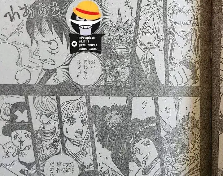 Spoiler One Piece chapter 1102