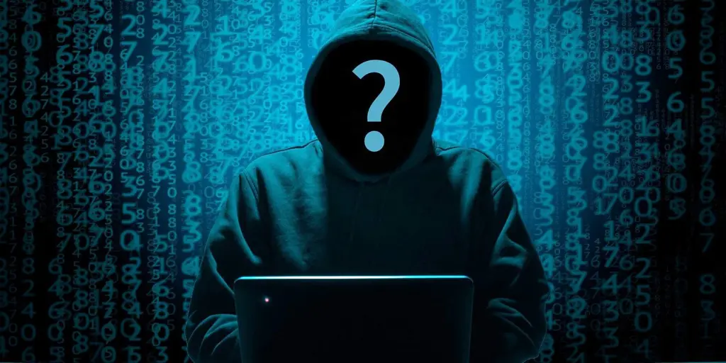 Ilustrasi hacker misterius