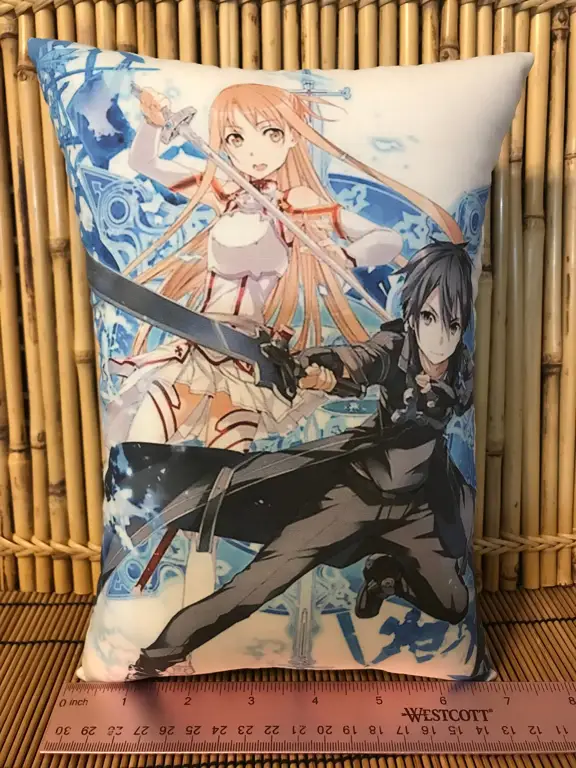 Ulasan dan testimoni pelanggan mengenai bantal anime Asuna.