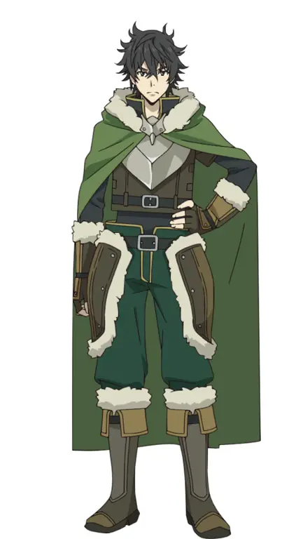 The Rising of the Shield Hero Visual kunci anime The Rising of the Shield Hero
