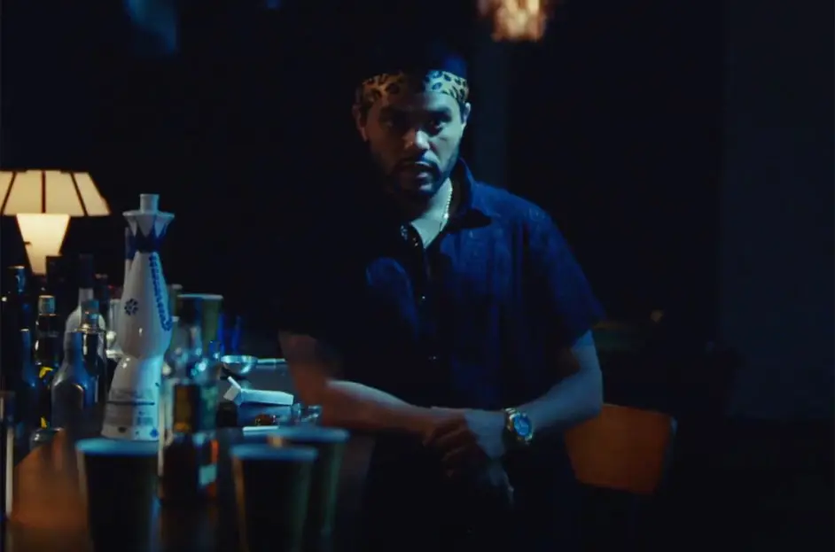 The Weeknd dalam The Idol The Weeknd dalam perannya di serial The Idol