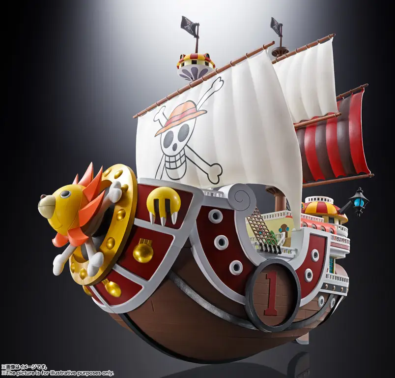 Gambar kapal Thousand Sunny