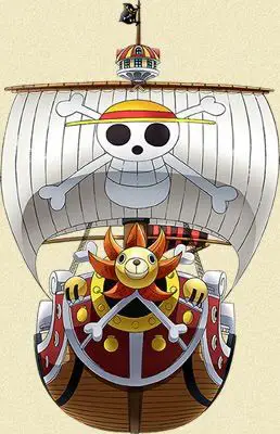 Kapal Thousand Sunny di One Piece