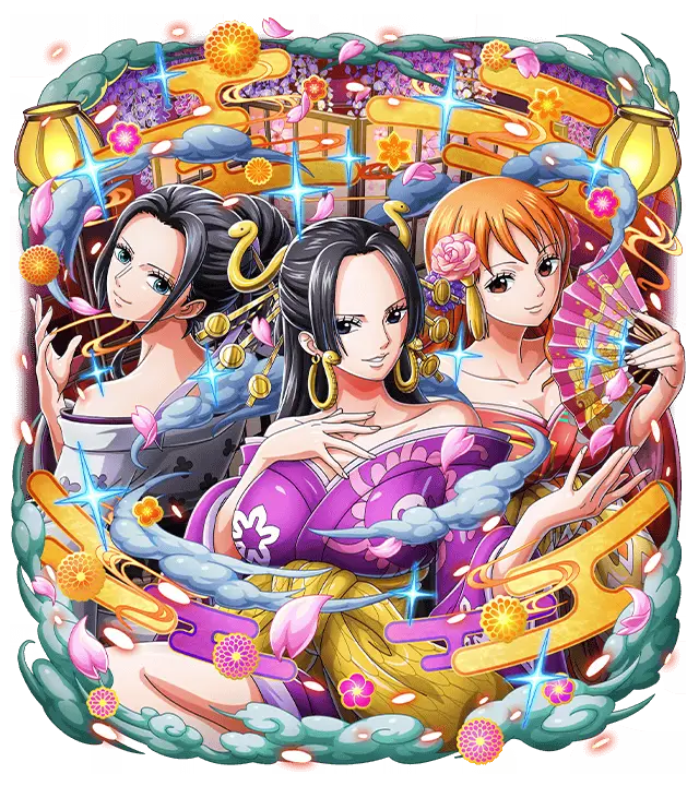 Gambar Nami, Robin, dan Hancock