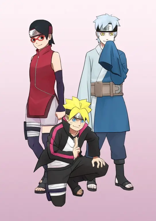 Gambar Tim 7 Boruto