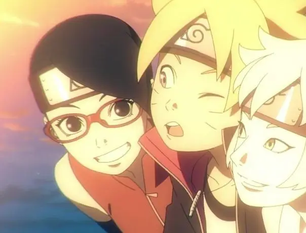 Tim 7 Boruto: Boruto, Sarada, dan Mitsuki