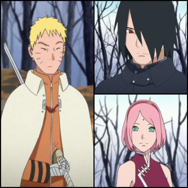 Gambar Boruto dan Tim 7