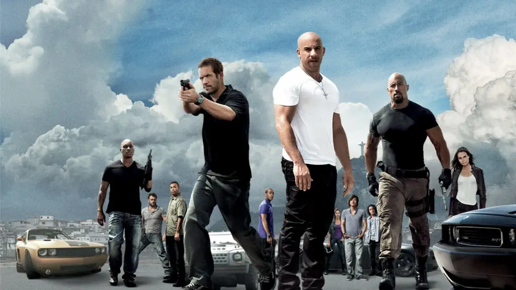 Para pemeran utama film Fast Five