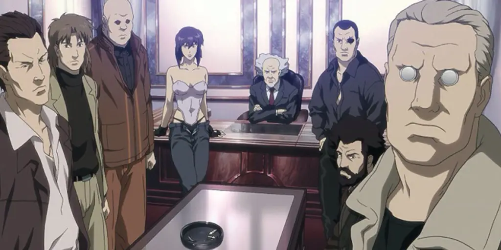 Gambar anggota Section 9 dari Ghost in the Shell