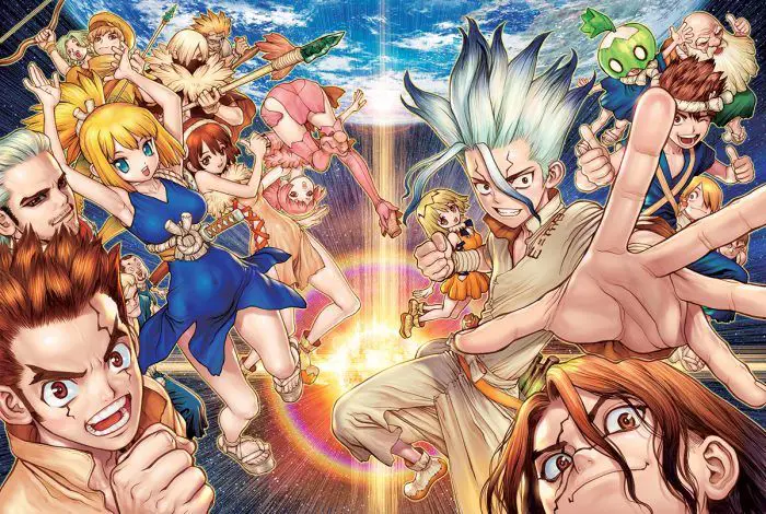 Kelompok karakter dalam anime Dr. Stone