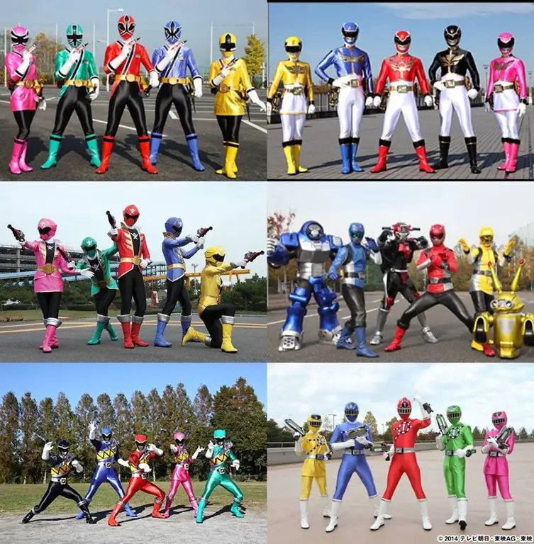 Gambar tim Super Sentai