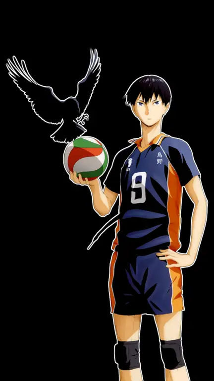 Tim voli SMA Karasuno dalam Haikyuu!!