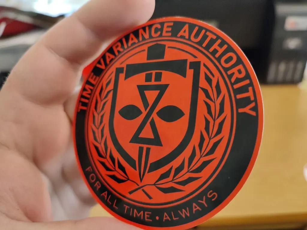 Logo atau gambar yang berhubungan dengan Time Variance Authority (TVA)