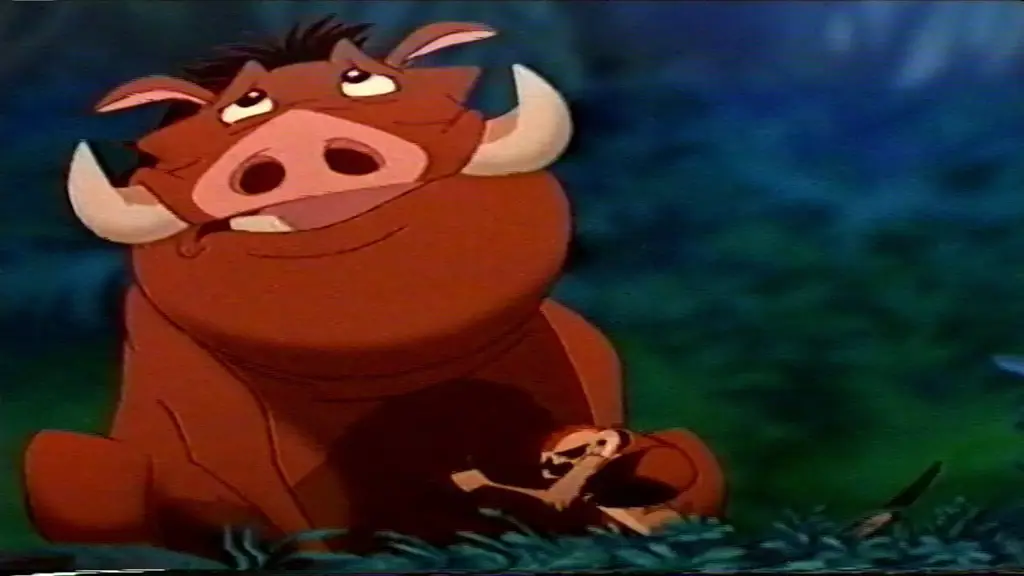 Timon dan Pumbaa dari film The Lion King