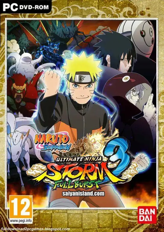 Ilustrasi cara aman mengunduh Naruto Shippuden.