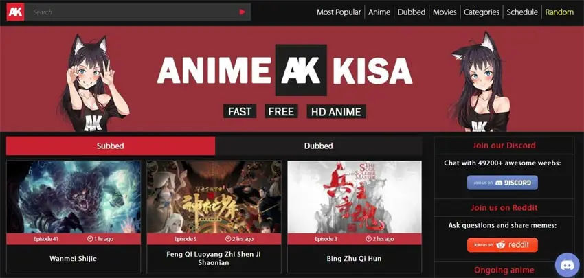 Website aman untuk mengunduh anime