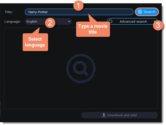 Mencari subtitle online