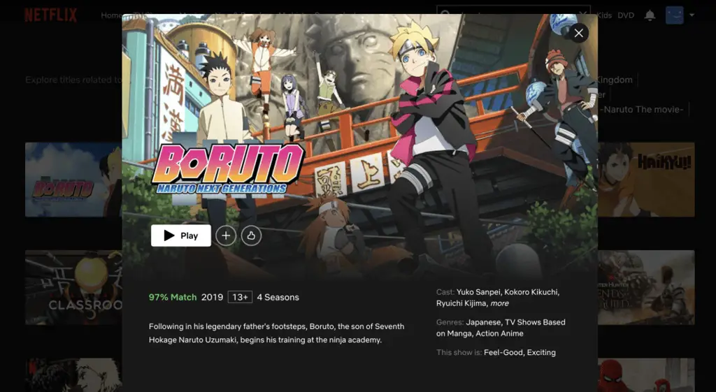 Gambar tips untuk streaming Boruto dengan aman dan legal