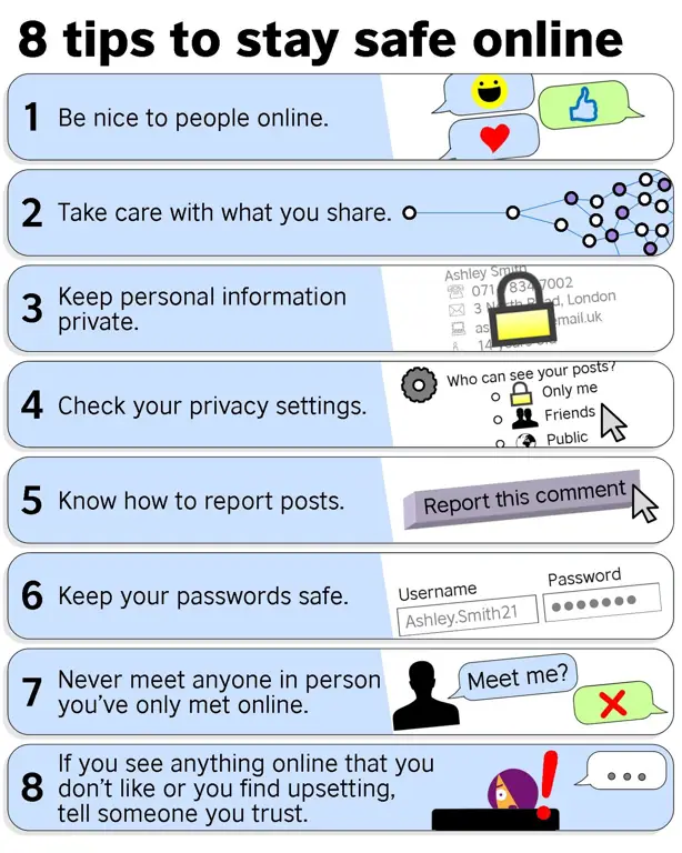 Gambar tips keamanan internet