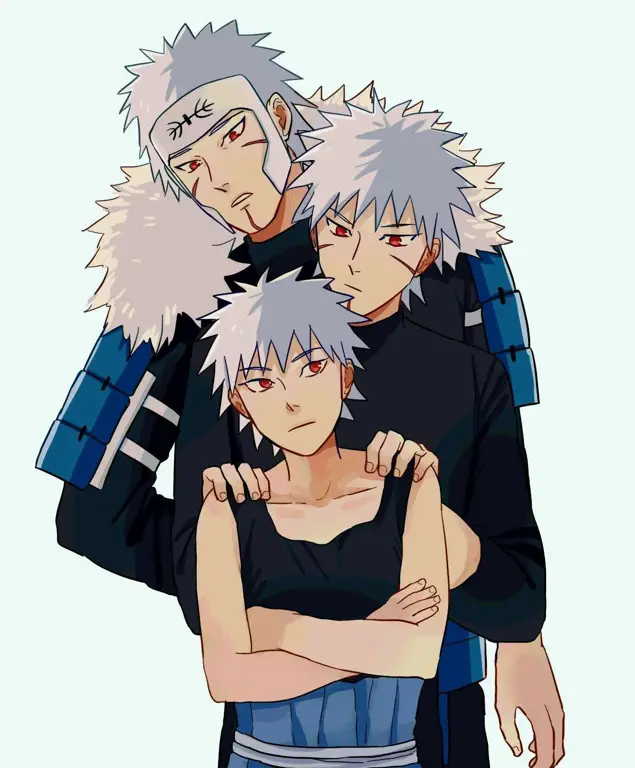 Gambar fanart Tobirama kecil yang menggemaskan