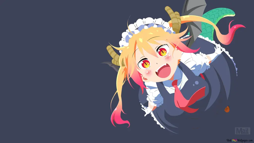 Tohru, naga yang menjadi maid Kobayashi