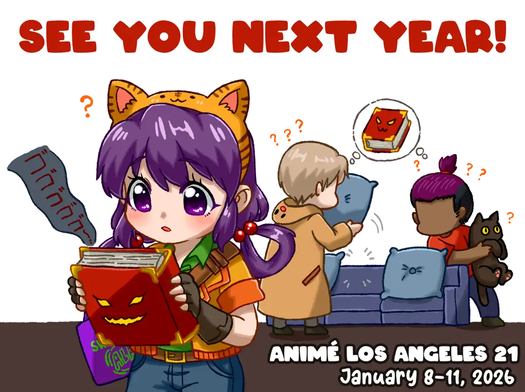 Gambar toko komik dan merchandise anime di Los Angeles