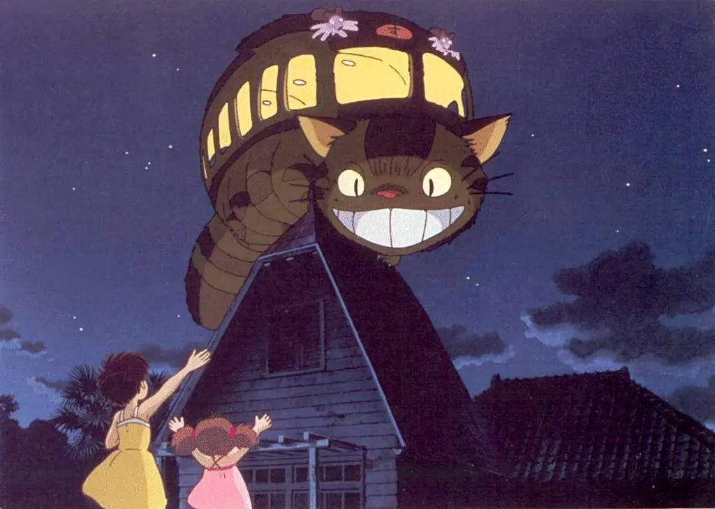 Gambar tokoh utama film My Neighbor Totoro