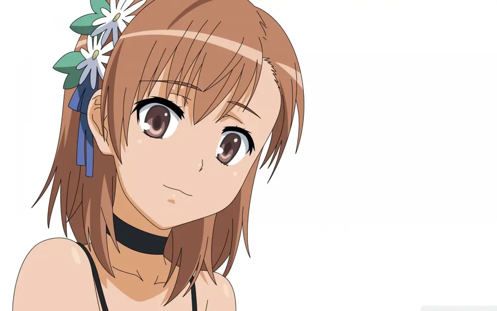 Gambar Index dan Misaka Mikoto dari Toaru Majutsu no Index