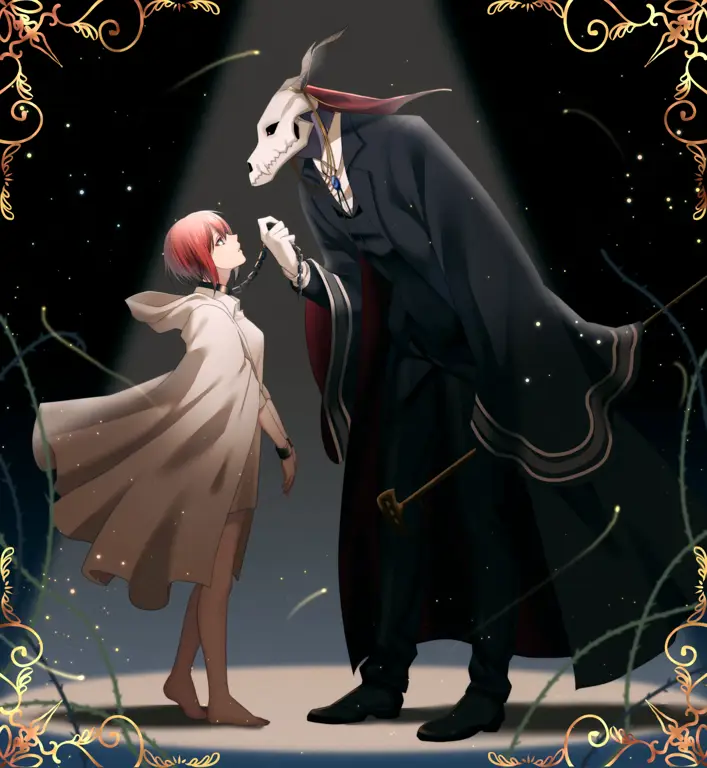 Chise dan Elias, tokoh utama dalam Mahoutsukai no Yome