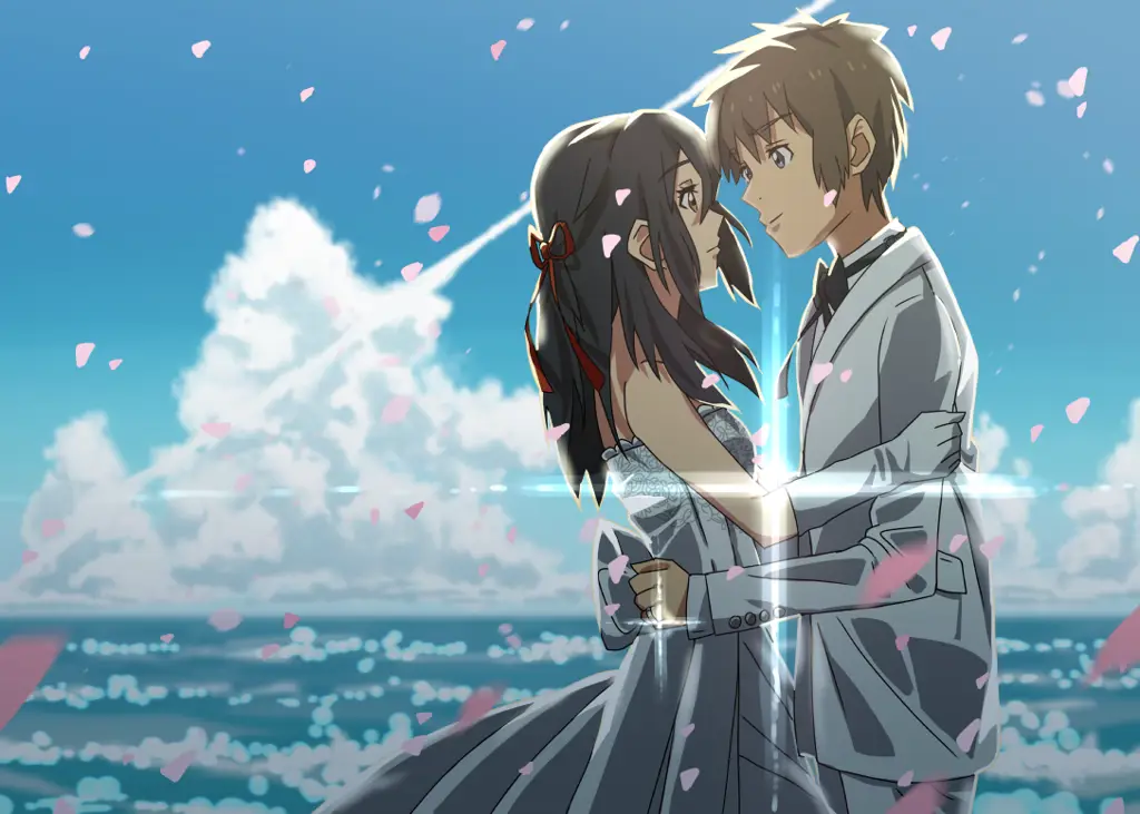 Mitsuha dan Taki dari Kimi no Nawa