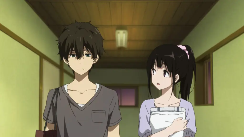 Houtarou Oreki dan Eru Chitanda