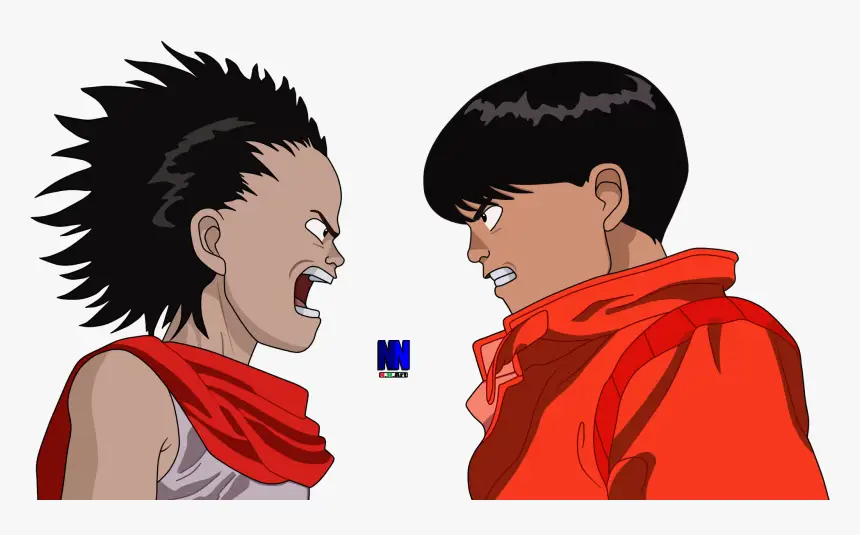 Kaneda dan Tetsuo dari film Akira