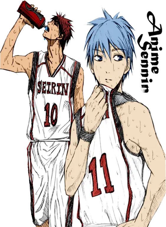 Gambar Kuroko Tetsuya dan Kagami Taiga