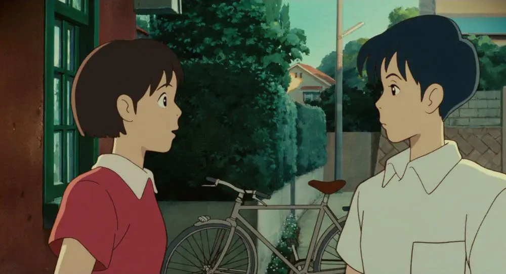 Shizuku dan Seiji, tokoh utama dalam Whisper of the Heart