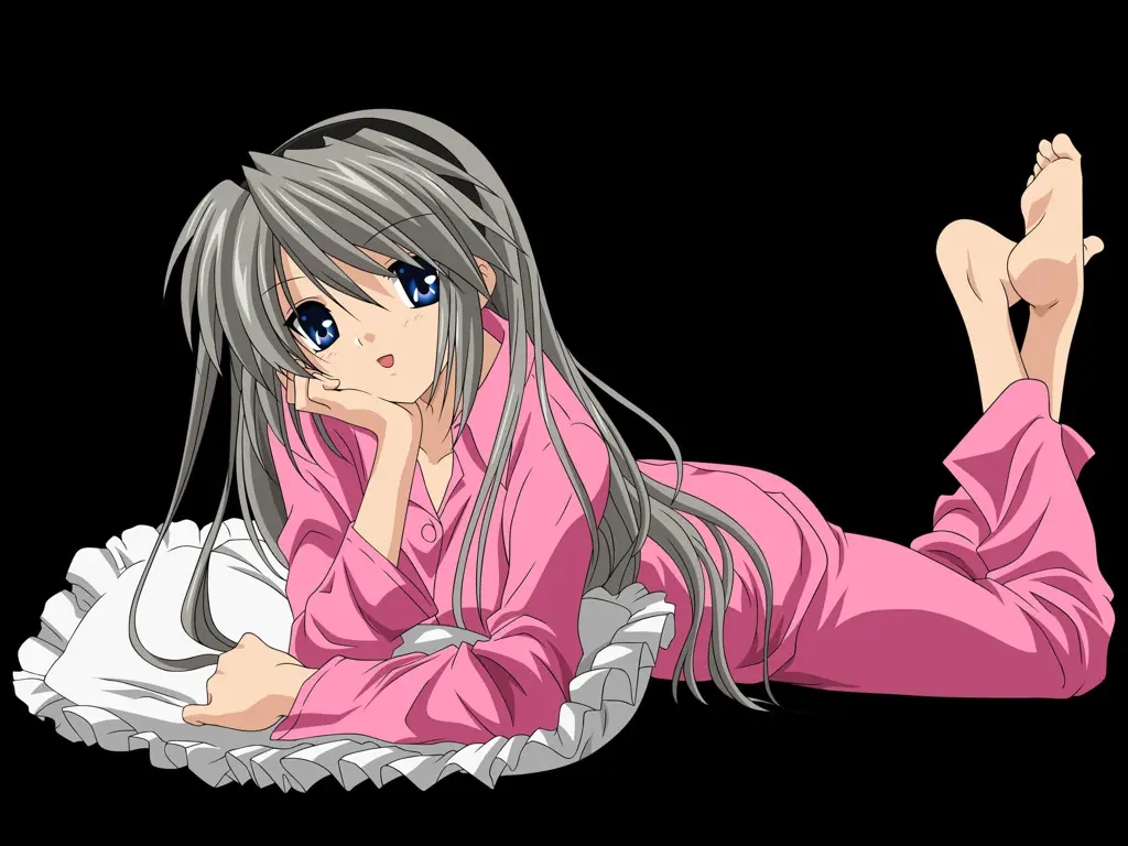 Gambar Tomoyo Sakagami dari Clannad