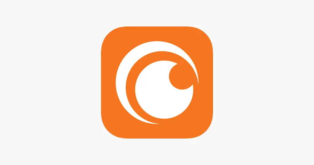 Logo dari platform streaming anime Crunchyroll