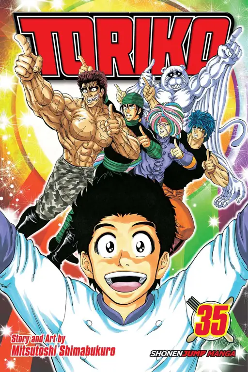 Gambar Toriko sedang berburu makanan