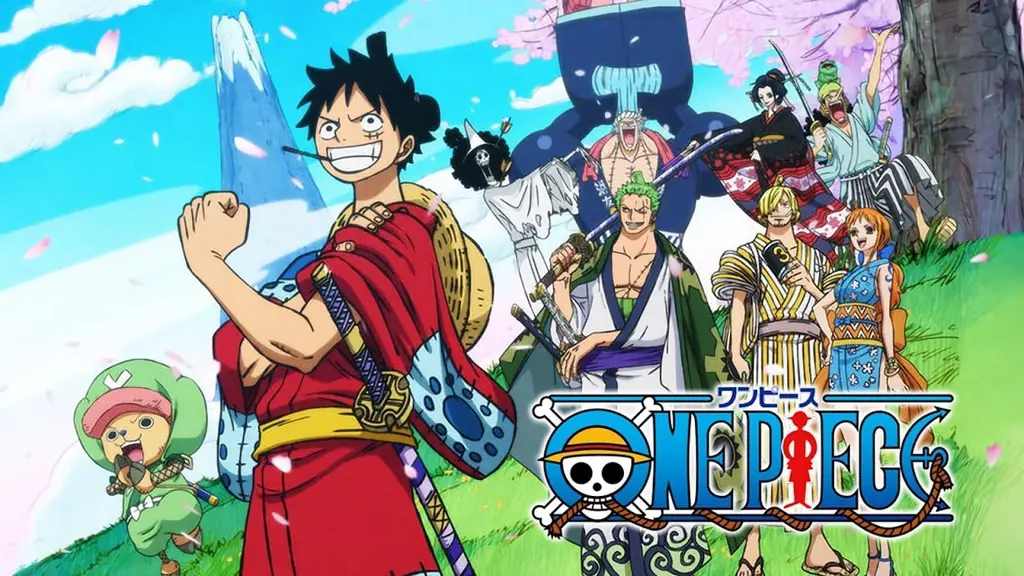 Grafik jumlah episode One Piece sampai saat ini