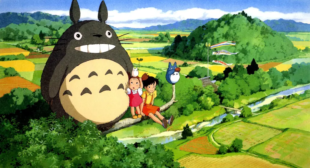 Gambar Totoro yang menggemaskan