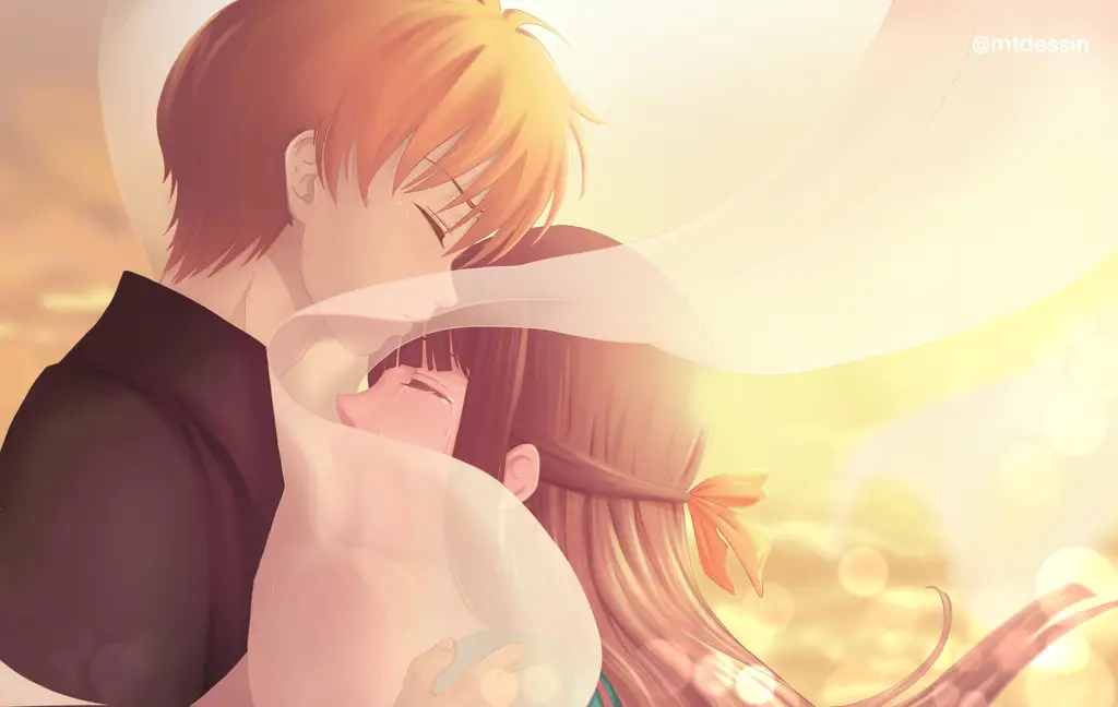 Gambar Touru dan Kyo dari Fruits Basket