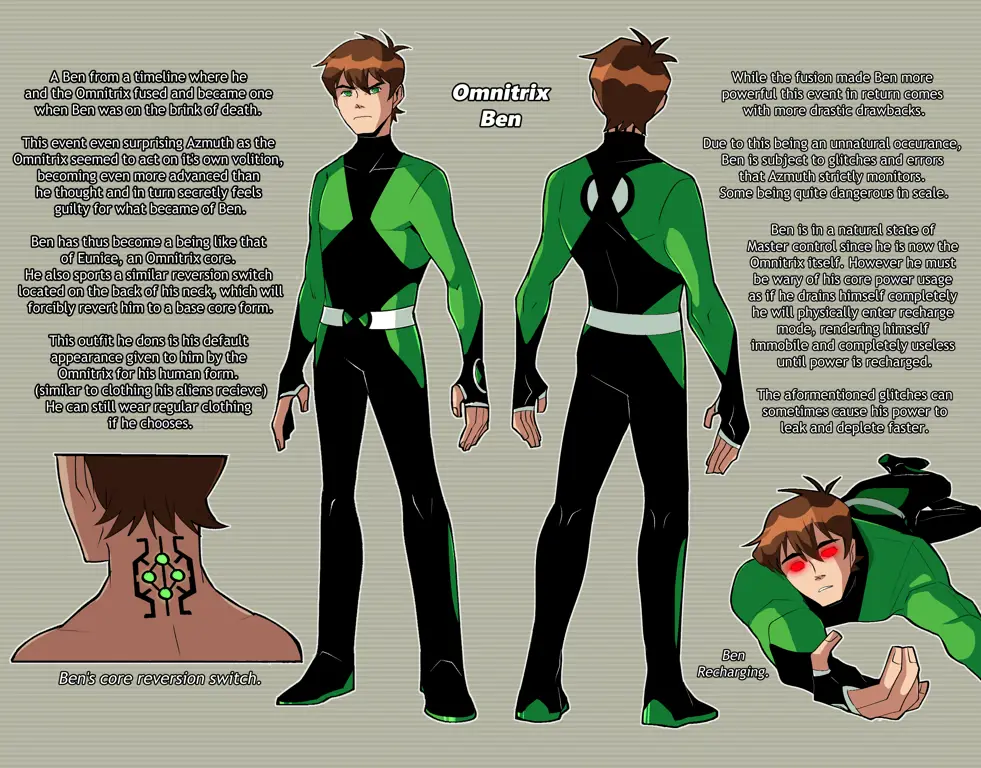 Gambar transformasi Ben 10 menggunakan Omnitrix