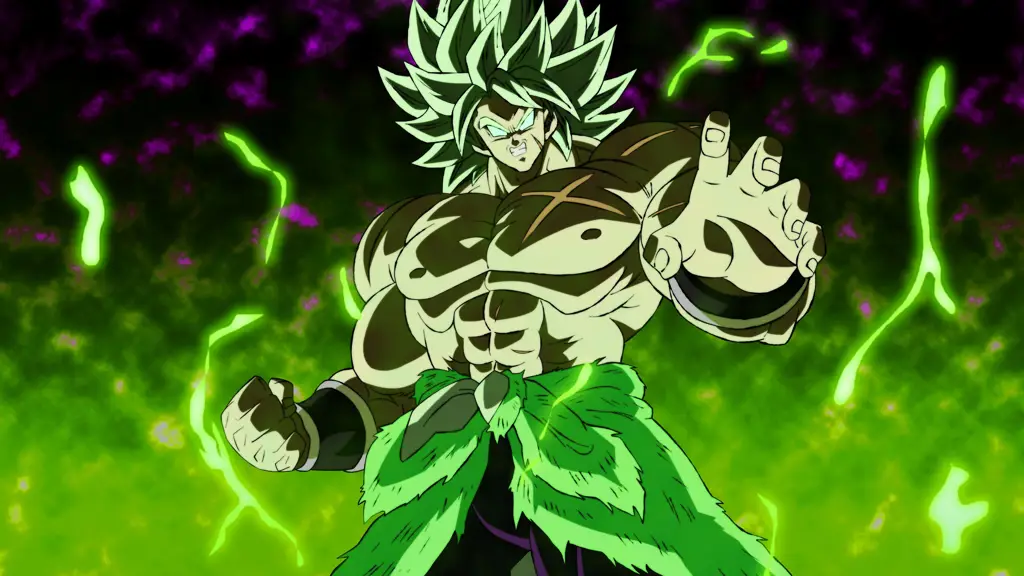 Broly dalam bentuk Legendary Super Saiyan