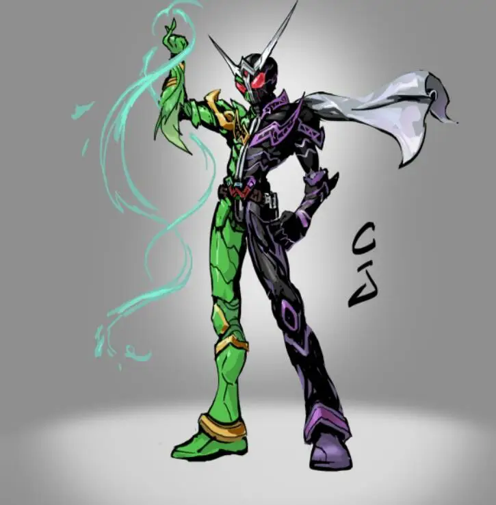 Kamen Rider W Cyclone Joker, salah satu Kamen Rider Merah yang populer