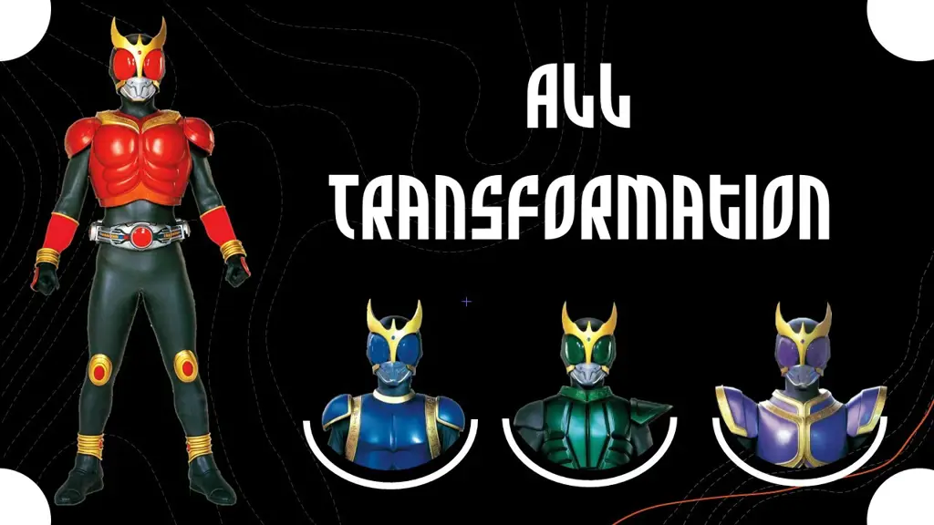 Gambar transformasi Kamen Rider